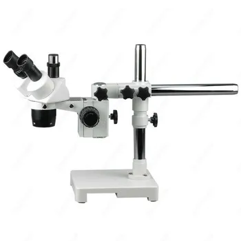 Trinocular Stereo Microscope--AmScope Supplies 20X-30X-40X-60X Trinocular Stereo Microscope on Single Arm Boom Stand
Trinocular Stereo Microscope--AmScope Supplies 20X-30X-40X-60X Trinocular Stereo Microscope on Single Arm Boom Stand