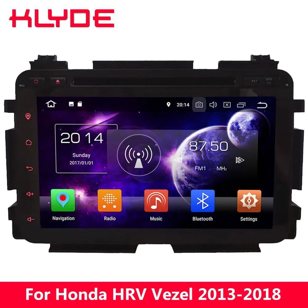 KLYDE 8" Octa Core 4G WIFI PX5 Android 8.0 4GB RAM 32GB ROM BT Car DVD Player Radio GPS Navigation For Honda HRV Vezel 2013-2018
KLYDE 8" Octa Core 4G WIFI PX5 Android 8.0 4GB RAM 32GB ROM BT Car DVD Player Radio GPS Navigation For Honda HRV Vezel 2013-2018