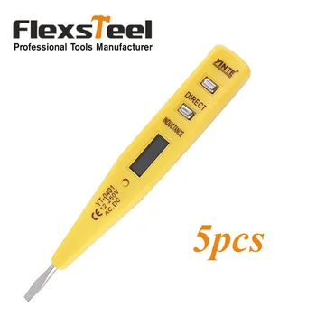 High Quality 5pcs Professional AC/DC 12-220V Pocket Regulator Screwdriver LCD Digital Electric Voltage Tester Detector Pen
High Quality 5pcs Professional AC/DC 12-220V Pocket Regulator Screwdriver LCD Digital Electric Voltage Tester Detector Pen