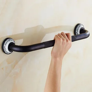 New High Quality Black Oil Brushed bathroom armrest handle anti-slip Brass bathtub armrest handrail Grab Bars Hand Safety bar
New High Quality Black Oil Brushed bathroom armrest handle anti-slip Brass bathtub armrest handrail Grab Bars Hand Safety bar