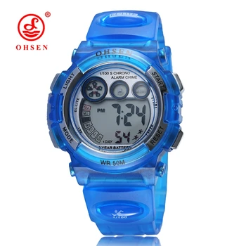 Top Brand OHSEN Fashion Digital Watch Kids Children Water Resistant Sport Watch LED Date Day Electronic Wristwatch Relogio Clock
Top Brand OHSEN Fashion Digital Watch Kids Children Water Resistant Sport Watch LED Date Day Electronic Wristwatch Relogio Clock