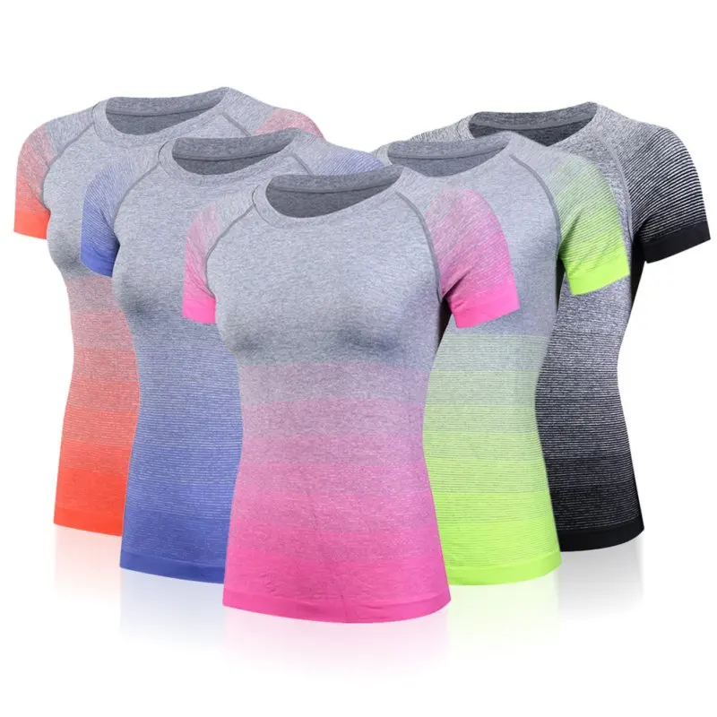 Summer Workout Compression Shirts Women Casual T-shirts Dry Quick Short Sleeve T-shirts Fitnes Clothes Tees & Tops
Summer Workout Compression Shirts Women Casual T-shirts Dry Quick Short Sleeve T-shirts Fitnes Clothes Tees & Tops