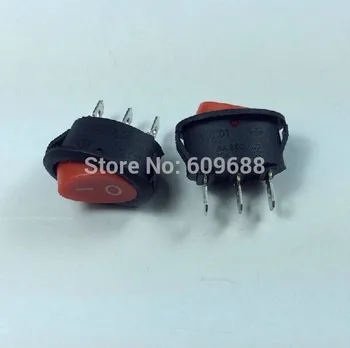 mini rocker switch,boat switch,KCD9-101 3 pins 6A250VAC,10A125VAC