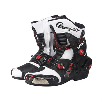 Riding Tribe Speed Motorcycle Boots PU Leather Mid-Calf Boots Breathable Motocross Off-Road Racing Shoes Botas De Motociclista
Riding Tribe Speed Motorcycle Boots PU Leather Mid-Calf Boots Breathable Motocross Off-Road Racing Shoes Botas De Motociclista