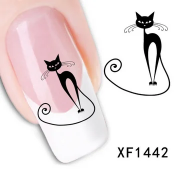by dhl or ems 500pcs Watermark 3D Design Cute DIY Black Cats Tip Nail Art Decorations Water Transfer Nail Sticker
by dhl or ems 500pcs Watermark 3D Design Cute DIY Black Cats Tip Nail Art Decorations Water Transfer Nail Sticker