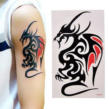 1 Sheet Big Large Full Back Chest Tattoo Sticker Wolf Tiger Dragon Body Art Temporary for Women Men Tattoo Waterproof
1 Sheet Big Large Full Back Chest Tattoo Sticker Wolf Tiger Dragon Body Art Temporary for Women Men Tattoo Waterproof