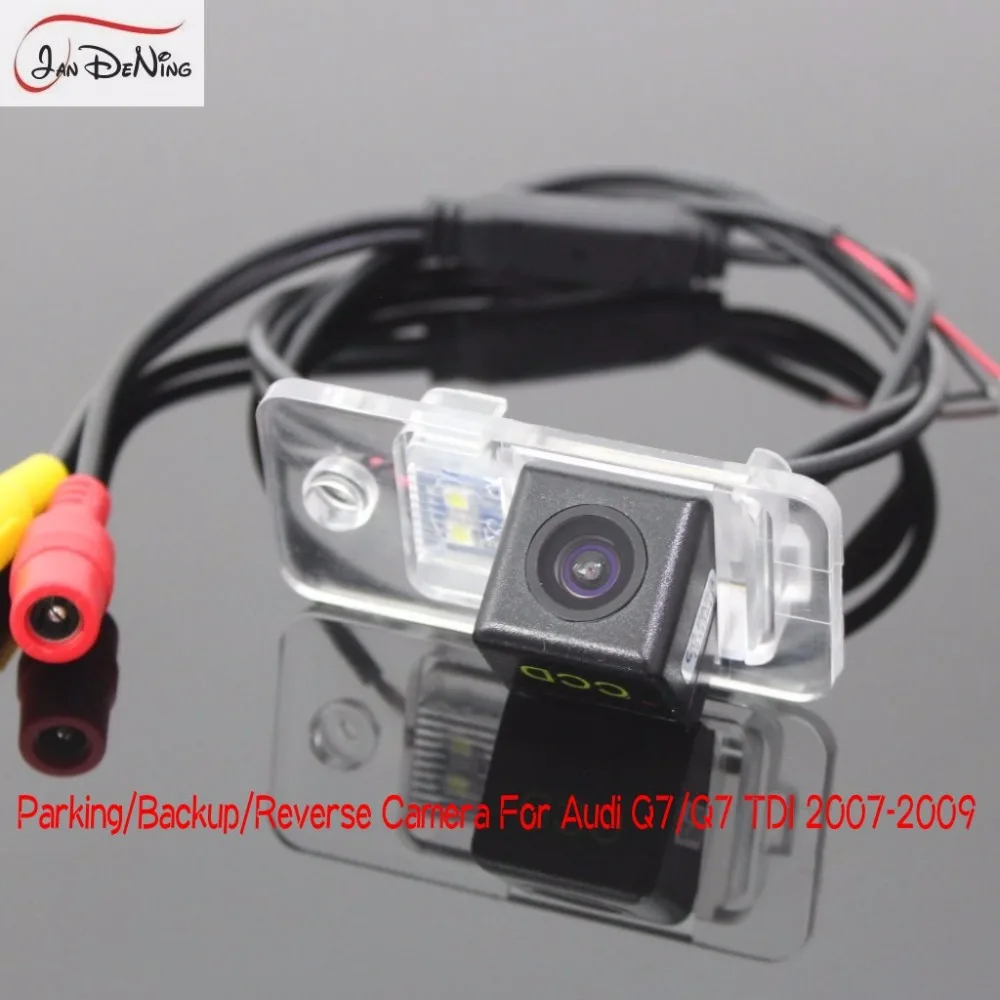 JanDeNing HD CCD Автомобильная камера заднего вида/CCD обратная камера/Освещение номерного знака OEM водонепроницаемый для Audi Q7/Q7 TDI 2007-2009
JanDeNing HD CCD Автомобильная камера заднего вида/CCD обратная камера/Освещение номерного знака OEM водонепроницаемый для Audi Q7/Q7 TDI 2007-2009