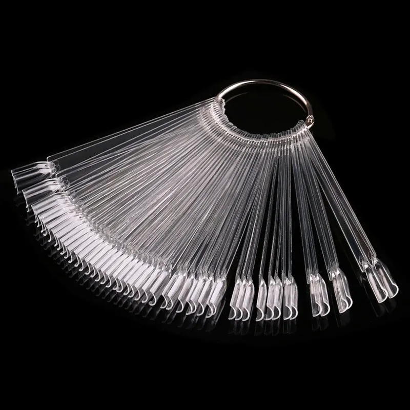 50Pcs/lot 4 Color Tips Nail Art Swatches Stick Display Card Template Natural False Fan Platter Nail Polishing Gel Showing Tools
50Pcs/lot 4 Color Tips Nail Art Swatches Stick Display Card Template Natural False Fan Platter Nail Polishing Gel Showing Tools