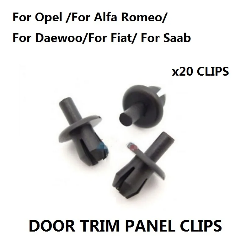 20x Interior Trim Fastening Clips For Vauxhall For Saab For Fiat For Daewoo For For Alfa Romeo New
20x Interior Trim Fastening Clips For Vauxhall For Saab For Fiat For Daewoo For For Alfa Romeo New