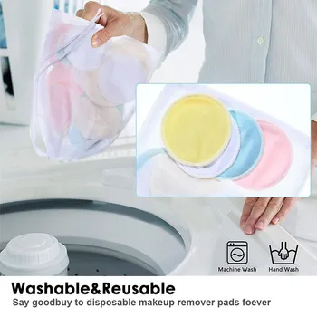 Rounds Wipes Skin Care Makeup Remover Pads Solid Soft Practical Facial Cleaner Reusable Washable Portable Bamboo Fiber
Rounds Wipes Skin Care Makeup Remover Pads Solid Soft Practical Facial Cleaner Reusable Washable Portable Bamboo Fiber