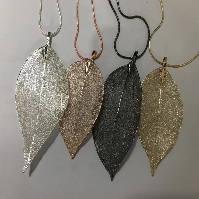 Charm Maxi Design Leaf Pendant Necklaces For Women Girl Wedding Party Silver Long Necklace Jewelry Gift Wholesale
Charm Maxi Design Leaf Pendant Necklaces For Women Girl Wedding Party Silver Long Necklace Jewelry Gift Wholesale