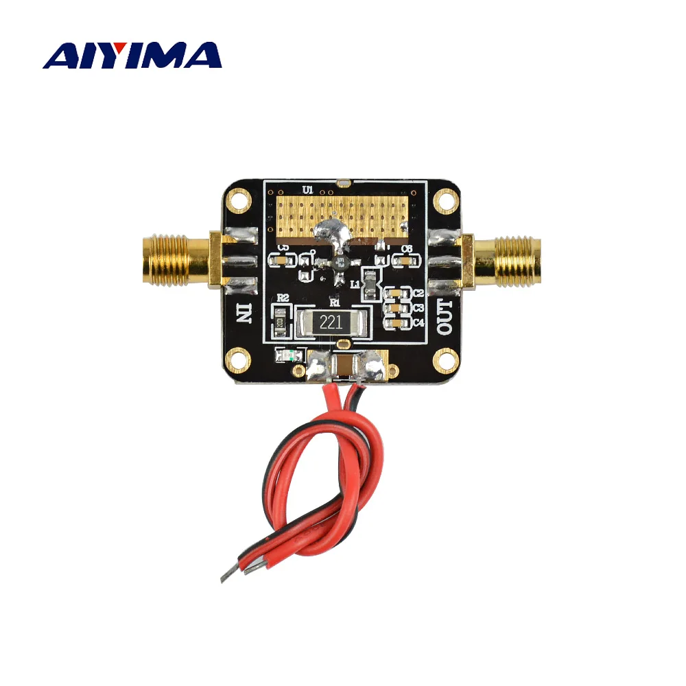 AIYIMA RF Amplifier 10KHz to 1GHz 10dBm RF Broadband Amplifiers Low Noise Amplifier LNA Module HF VHF UHF FM Ham
AIYIMA RF Amplifier 10KHz to 1GHz 10dBm RF Broadband Amplifiers Low Noise Amplifier LNA Module HF VHF UHF FM Ham