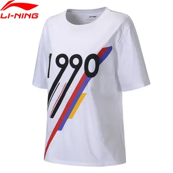 Li-Ning Women The Trend Short Sleeve Tee 100% Cotton Loose Fit LiNing li ning Breathable Sports Tops T-shirts AHSP106 WTS1501
Li-Ning Women The Trend Short Sleeve Tee 100% Cotton Loose Fit LiNing li ning Breathable Sports Tops T-shirts AHSP106 WTS1501