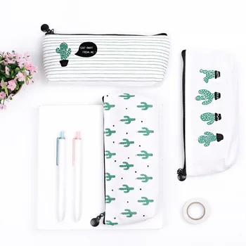 1pc Cactus Pencil Pouch Kawaii Stationery Student Pen Case Canvas Zipper Bag Green White School Office Supplies 21x9cm
1pc Cactus Pencil Pouch Kawaii Stationery Student Pen Case Canvas Zipper Bag Green White School Office Supplies 21x9cm