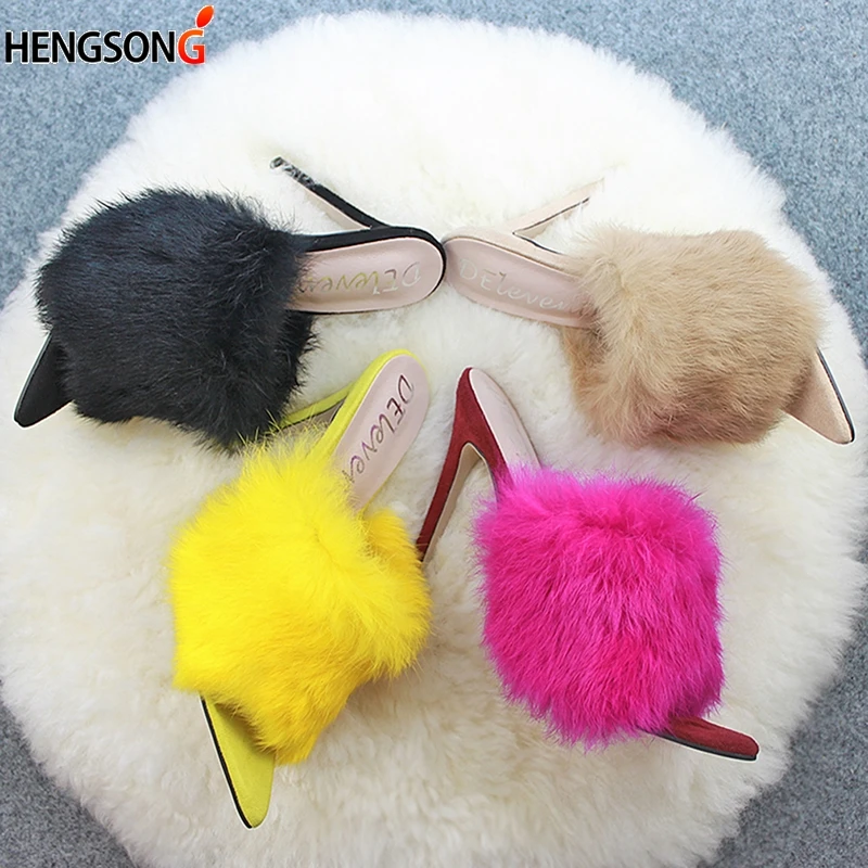 11.5cm Thin High Heels Fur Sandals Women Footwear Gladiator Sandal Female Wedding Sexy Pumps Shoes Ladies Party Evening Sandals
11.5cm Thin High Heels Fur Sandals Women Footwear Gladiator Sandal Female Wedding Sexy Pumps Shoes Ladies Party Evening Sandals