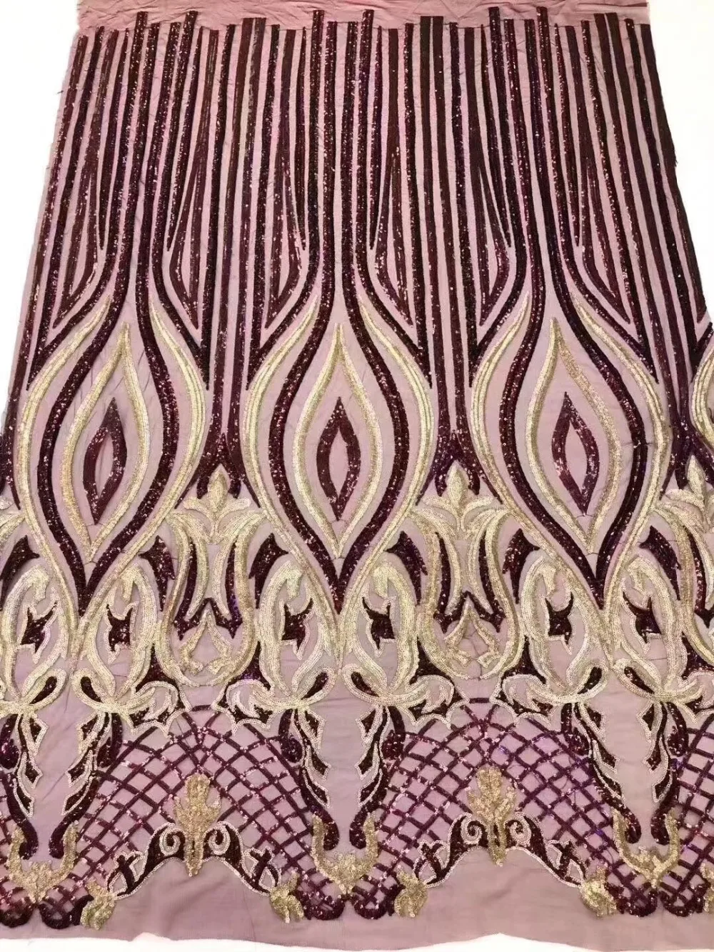 Latest Nigerian lace fabric high quality African tulle lace Sequins lace fabric for 2019Nigerian Wedding Dresses NX788c Wine
Latest Nigerian lace fabric high quality African tulle lace Sequins lace fabric for 2019Nigerian Wedding Dresses NX788c Wine