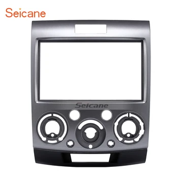 Seicane 2Din Silver Car Radio Fascia Stereo Frame Interface in Dash Trim Kit Dashboard For Ford Everest Ford Ranger Mazda BT-50
Seicane 2Din Silver Car Radio Fascia Stereo Frame Interface in Dash Trim Kit Dashboard For Ford Everest Ford Ranger Mazda BT-50
