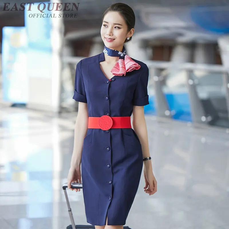 Flight attendant uniform ladies elegant flight stewardess uniform female business office social dress for special occasion FF480
Flight attendant uniform ladies elegant flight stewardess uniform female business office social dress for special occasion FF480