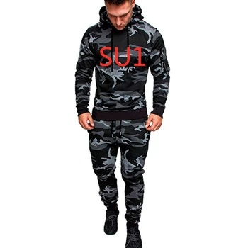 SU1 Men Spring Camouflage Sportswear Hoodies Set Suit Clothes Sweatshirts Male Army Green Jackets Tracksuits Plus Size MotoBiker
SU1 Men Spring Camouflage Sportswear Hoodies Set Suit Clothes Sweatshirts Male Army Green Jackets Tracksuits Plus Size MotoBiker