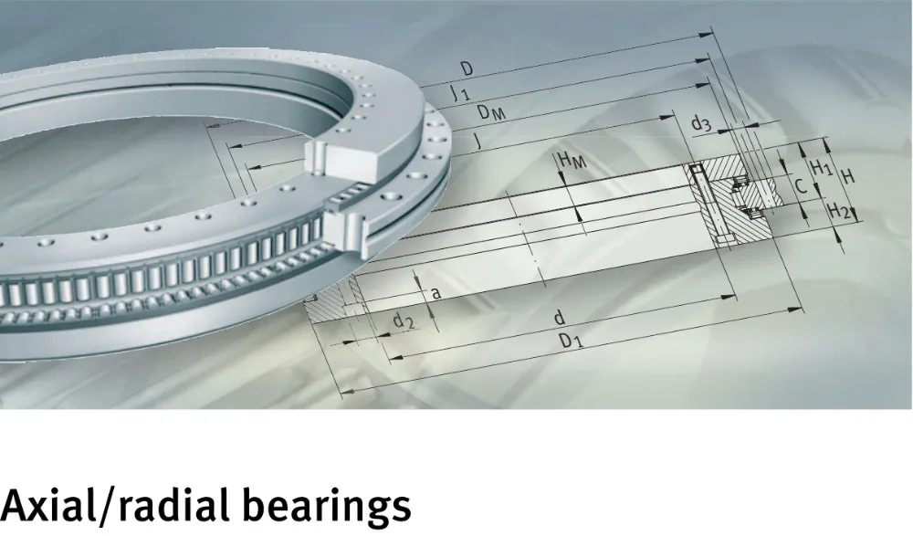 Axial radial Bearing YRT