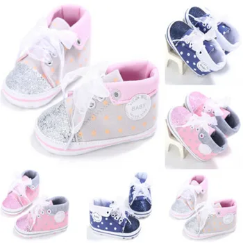 Toddler Girl Crib Shoes Newborn Baby Bowknot Canvas Anti-slip Soft Sole Prewalker Sneakers
Toddler Girl Crib Shoes Newborn Baby Bowknot Canvas Anti-slip Soft Sole Prewalker Sneakers