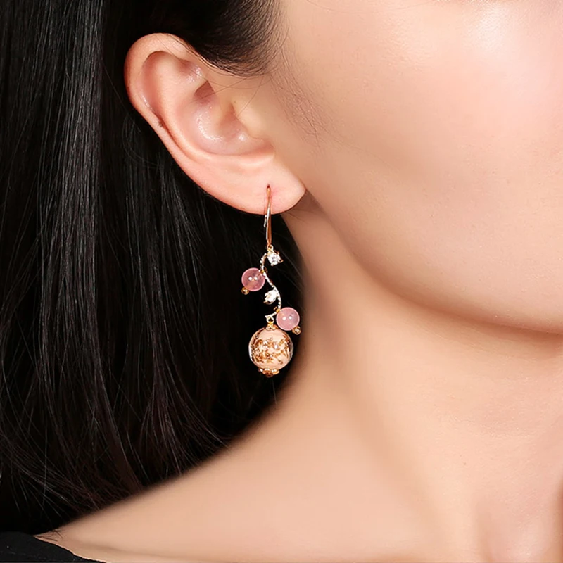 Round Earrings Jewelry alloy High Quality Handmade Jewelry Earring For Women Drop Flower Vintage Wedding Accessories
Round Earrings Jewelry alloy High Quality Handmade Jewelry Earring For Women Drop Flower Vintage Wedding Accessories