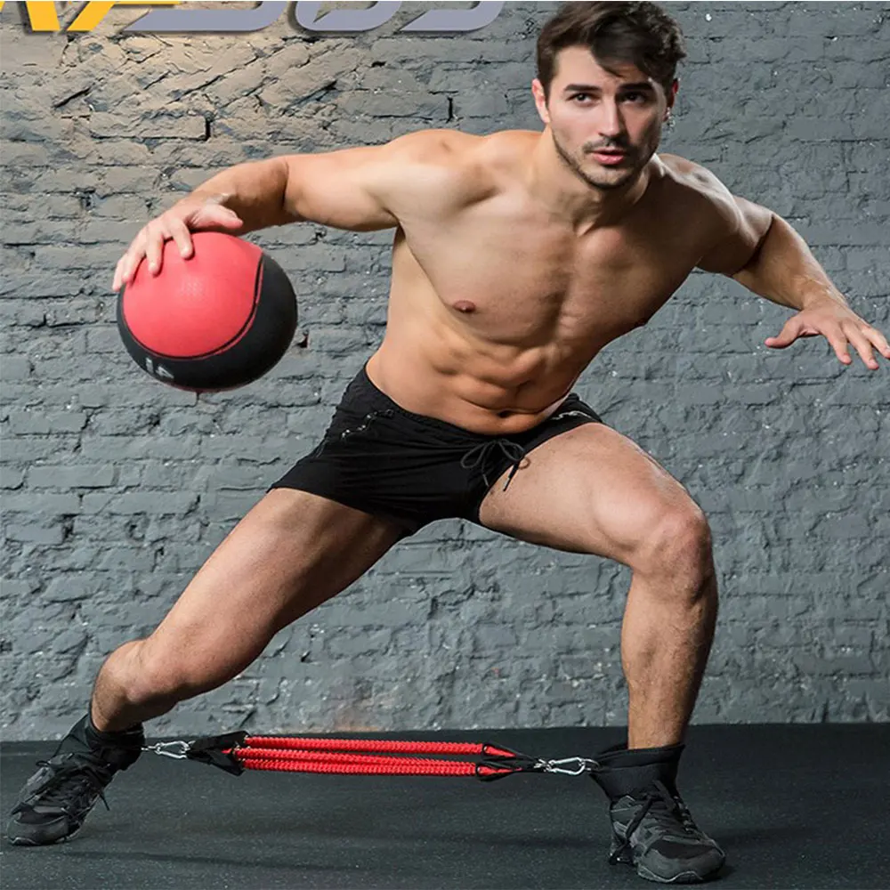 Fitness Taekwond Jump Resistance Bands basketball Boxing Leg muscle Arms Physical Power Explosive Force Training Belt
Fitness Taekwond Jump Resistance Bands basketball Boxing Leg muscle Arms Physical Power Explosive Force Training Belt