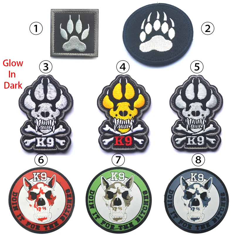 Embroidered/PVC US ARMY K9 DOG Morale Tactical Badge Applique Emblem Embroidery/Rubber Badges Hook & Loop Badge Military Badges
Embroidered/PVC US ARMY K9 DOG Morale Tactical Badge Applique Emblem Embroidery/Rubber Badges Hook & Loop Badge Military Badges