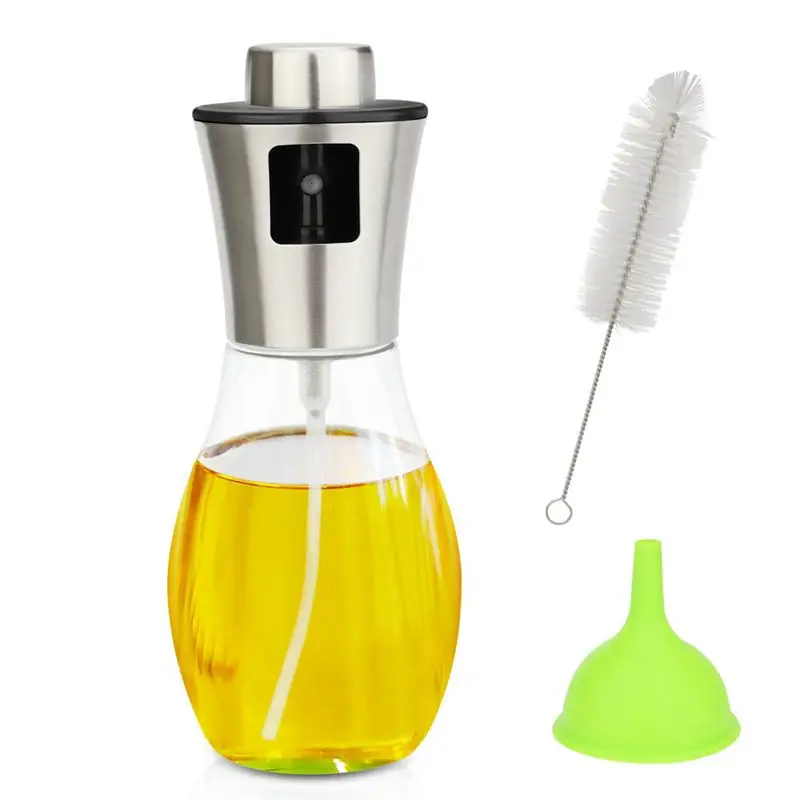 Olive Oil Spray 6.8 Ounce,Oil Sprayer For Cooking For Salad/Bbq/Grilling/Kitchen Baking,Ergonomic Design Oil Pump Spray Mister
Olive Oil Spray 6.8 Ounce,Oil Sprayer For Cooking For Salad/Bbq/Grilling/Kitchen Baking,Ergonomic Design Oil Pump Spray Mister