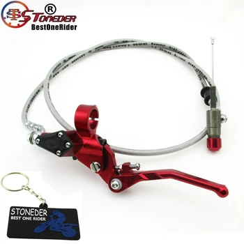 STONEDER CNC Red Clutch Handle Lever 7/8'' 22mm 900mm Line Hydraulic Master Cylinder For Dirt Bike Motorcycle Chinese XR CRF KLX
STONEDER CNC Red Clutch Handle Lever 7/8'' 22mm 900mm Line Hydraulic Master Cylinder For Dirt Bike Motorcycle Chinese XR CRF KLX