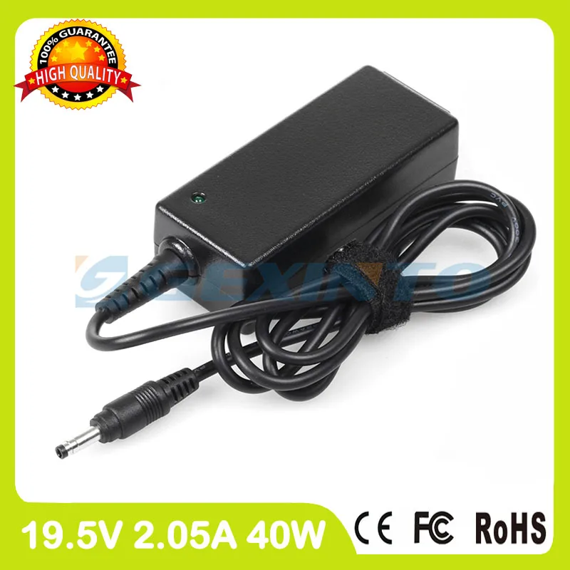 19.5V 2.05A 40W ac power adapter laptop charger for HP Mini 210-2300 210T-2000 210T-2100 210-3000 210T-3000 210-4000 210-4100
19.5V 2.05A 40W ac power adapter laptop charger for HP Mini 210-2300 210T-2000 210T-2100 210-3000 210T-3000 210-4000 210-4100