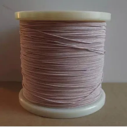 0.1mmX7 strands,(100m /pc) Mine antenna Litz wire,Multi-strand polyester silk envelope braided multi-strand wire
0.1mmX7 strands,(100m /pc) Mine antenna Litz wire,Multi-strand polyester silk envelope braided multi-strand wire