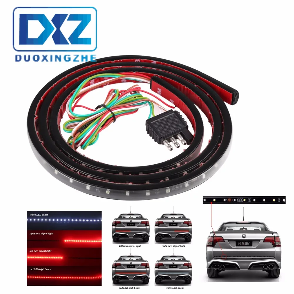 Car LED Strip Tailgate Red White 155CM 60" For Truck SUV Pickup Backup Reverse Brake Tail Turn Signal Light 5Function
Car LED Strip Tailgate Red White 155CM 60" For Truck SUV Pickup Backup Reverse Brake Tail Turn Signal Light 5Function