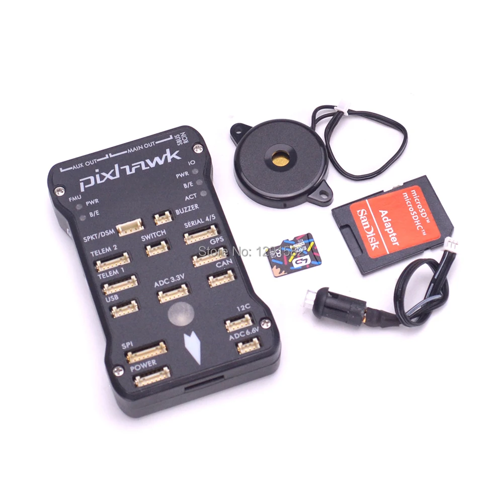 Pixhawk 2.4.7 (upgraded V2.4.6) PX4 Autopilot PIX 32 bit ARM Flight Controller + 4G TF Card(IO Firmware) for RC Multicopter
Pixhawk 2.4.7 (upgraded V2.4.6) PX4 Autopilot PIX 32 bit ARM Flight Controller + 4G TF Card(IO Firmware) for RC Multicopter