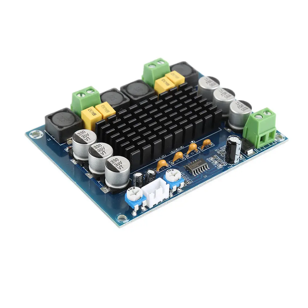 Mayitr TPA3116 D2 Dual Channel Amplifier Board 120W+120W Stereo Digital Audio AMP Boards For Speaker New
Mayitr TPA3116 D2 Dual Channel Amplifier Board 120W+120W Stereo Digital Audio AMP Boards For Speaker New