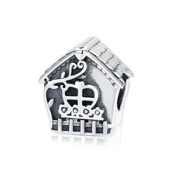 Real 925 Sterling Silver Sweet Love House Home Charms Beads Fit Pandora Silver Bracelets Bangles DIY Jewelry Making SCC889
Real 925 Sterling Silver Sweet Love House Home Charms Beads Fit Pandora Silver Bracelets Bangles DIY Jewelry Making SCC889
