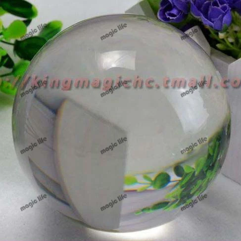 80MM Clear Crystal Ball light crystal ball contact juggling good package magic toys
80MM Clear Crystal Ball light crystal ball contact juggling good package magic toys