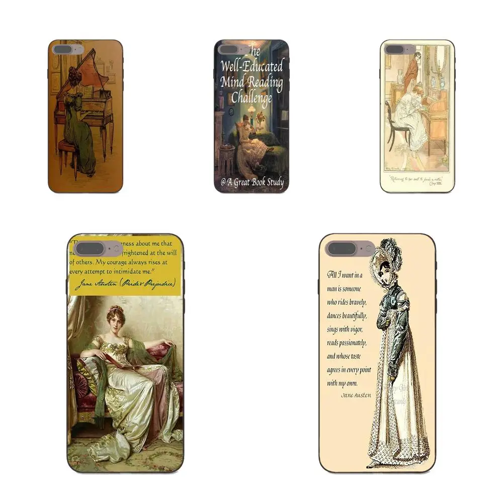 Rubber Cell Phone Case Book Jane Austen For Samsung Galaxy Note 4 8 9 G313 S3 S4 S5 S6 S7 S8 S9 S10 Edge Plus Lite I9080
Rubber Cell Phone Case Book Jane Austen For Samsung Galaxy Note 4 8 9 G313 S3 S4 S5 S6 S7 S8 S9 S10 Edge Plus Lite I9080