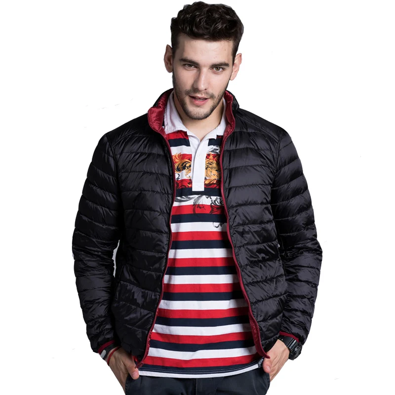 Winter Men Coat Double Side Down Jacket 2019 New Casual 90% White Duck Down Coat Waterproof Reversible Down Parkas Windbreaker
Winter Men Coat Double Side Down Jacket 2019 New Casual 90% White Duck Down Coat Waterproof Reversible Down Parkas Windbreaker