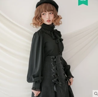 Princess sweet lolita shirt Autumn and spring original design Chiffon Lantern Sleeve retro shirt fashion women Dolley-00127
Princess sweet lolita shirt Autumn and spring original design Chiffon Lantern Sleeve retro shirt fashion women Dolley-00127