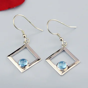 Earrings Silver 925 Natural Gemstone Topaz Geometric Drop Earings For Women Best Gifts Personalized Jewelry Bijoux En Argent 925
Earrings Silver 925 Natural Gemstone Topaz Geometric Drop Earings For Women Best Gifts Personalized Jewelry Bijoux En Argent 925