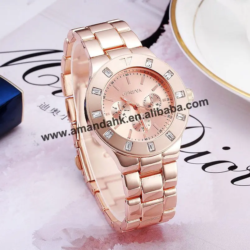 50pcs/lot Wholesale New New Fashion Geneva Watch Men Women Dress Watches Alloy Analog Quartz Ladies Rhinestone Wristwatches
50pcs/lot Wholesale New New Fashion Geneva Watch Men Women Dress Watches Alloy Analog Quartz Ladies Rhinestone Wristwatches