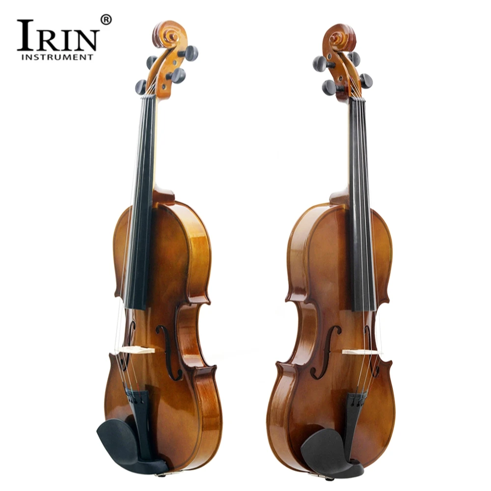 IRIN Violin 4/4 Full Size Retro With Tough Plastic Panel Vintage Color Acoustic Practical Violin For Kids Student Beginner
IRIN Violin 4/4 Full Size Retro With Tough Plastic Panel Vintage Color Acoustic Practical Violin For Kids Student Beginner