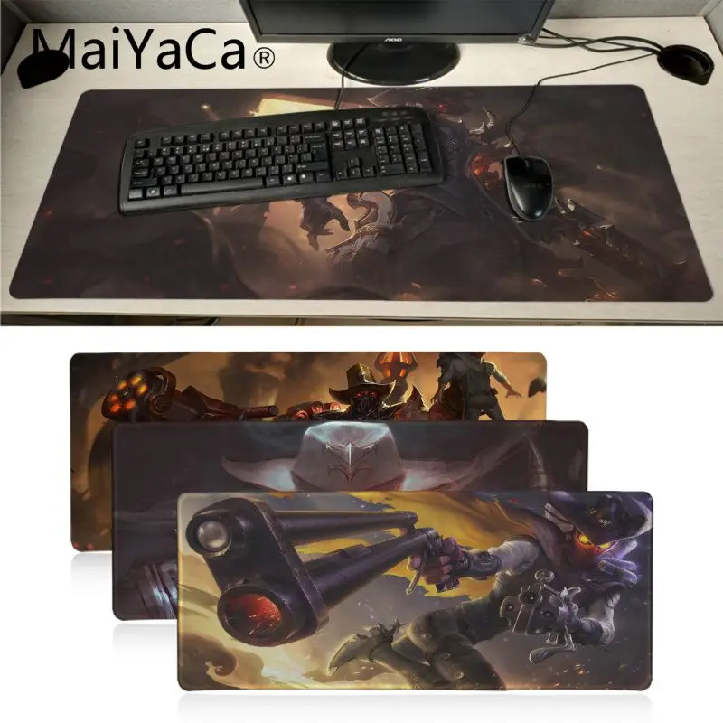 Maiyaca New Design High Noon Lucian League of Legends Keyboard Gamer Gaming Mouse pad Computer Mousepad Best Mats for Gamer Gift
Maiyaca New Design High Noon Lucian League of Legends Keyboard Gamer Gaming Mouse pad Computer Mousepad Best Mats for Gamer Gift