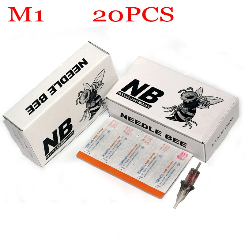M1 Disposable Tattoo Cartridge Needles 20pcs Sterilized Charmant Permanent Makeup Machine Gun Tattoo Pen Accessories
M1 Disposable Tattoo Cartridge Needles 20pcs Sterilized Charmant Permanent Makeup Machine Gun Tattoo Pen Accessories