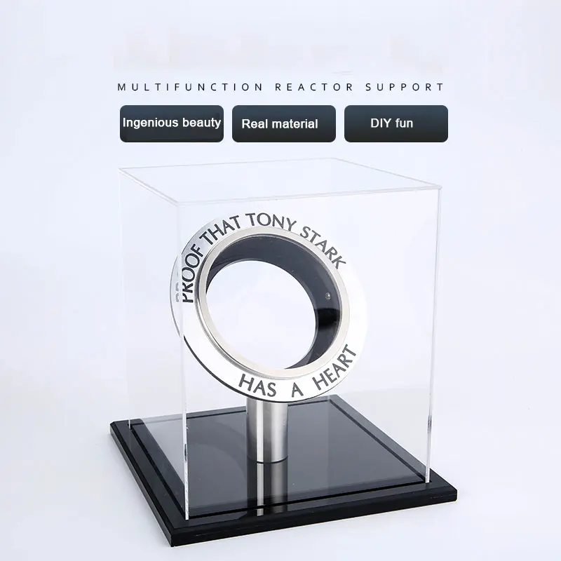 1:1 Scale Iron Man MK2 Tony Stark Arc Reactor Support DIY Parts Acrylic Alloy Bracket Model Kid's Toy Gift Display Box
1:1 Scale Iron Man MK2 Tony Stark Arc Reactor Support DIY Parts Acrylic Alloy Bracket Model Kid's Toy Gift Display Box