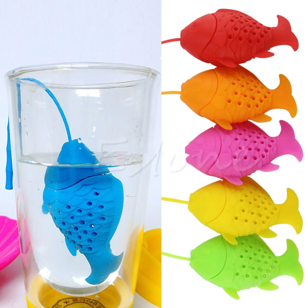 Novelty Silicone Fish Loose Tea Leaf Infuser Spice Herbal Strainer Diffuser JAN07 Dropship
Novelty Silicone Fish Loose Tea Leaf Infuser Spice Herbal Strainer Diffuser JAN07 Dropship