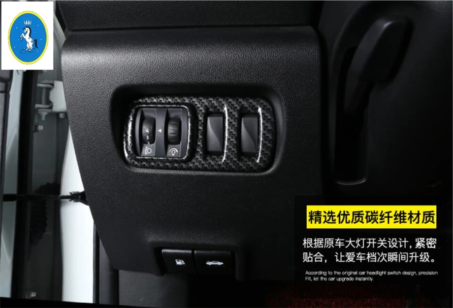 Accessories For Renault Kadjar 2016 2017 ABS Headlight Lamp Switch Button Cover Trim 1 Pcs / Carbon Fiber Style
Accessories For Renault Kadjar 2016 2017 ABS Headlight Lamp Switch Button Cover Trim 1 Pcs / Carbon Fiber Style