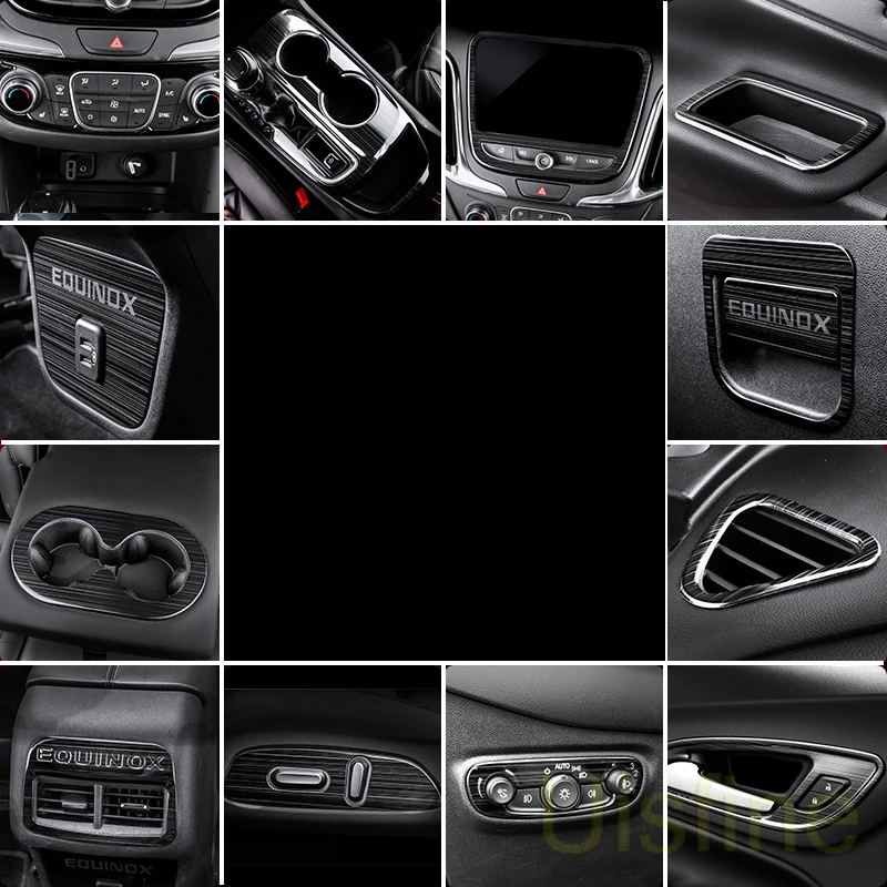 Central control outlet stainless steel lifting panel black titanium wire drawing decoration For Chevrolet Equinox 2017 2018 2019
Central control outlet stainless steel lifting panel black titanium wire drawing decoration For Chevrolet Equinox 2017 2018 2019