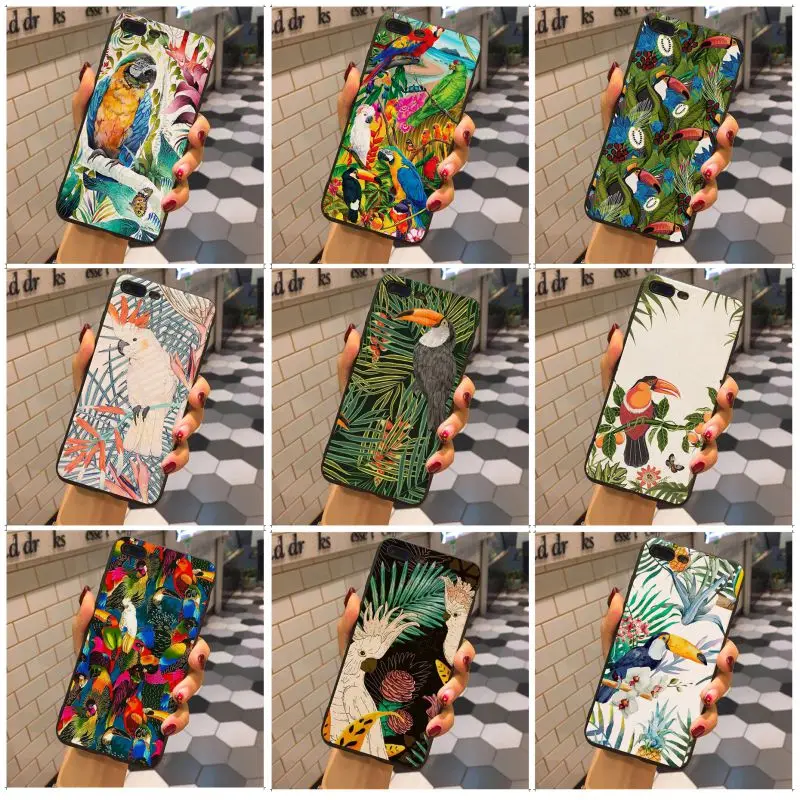 MaiYaCa Tropical plants Toucan Parrot Newest Super Cute Phone Cases For Apple iphone 7 7plus X 8 8plus 6s 6 6plus 5 5s 5c
MaiYaCa Tropical plants Toucan Parrot Newest Super Cute Phone Cases For Apple iphone 7 7plus X 8 8plus 6s 6 6plus 5 5s 5c